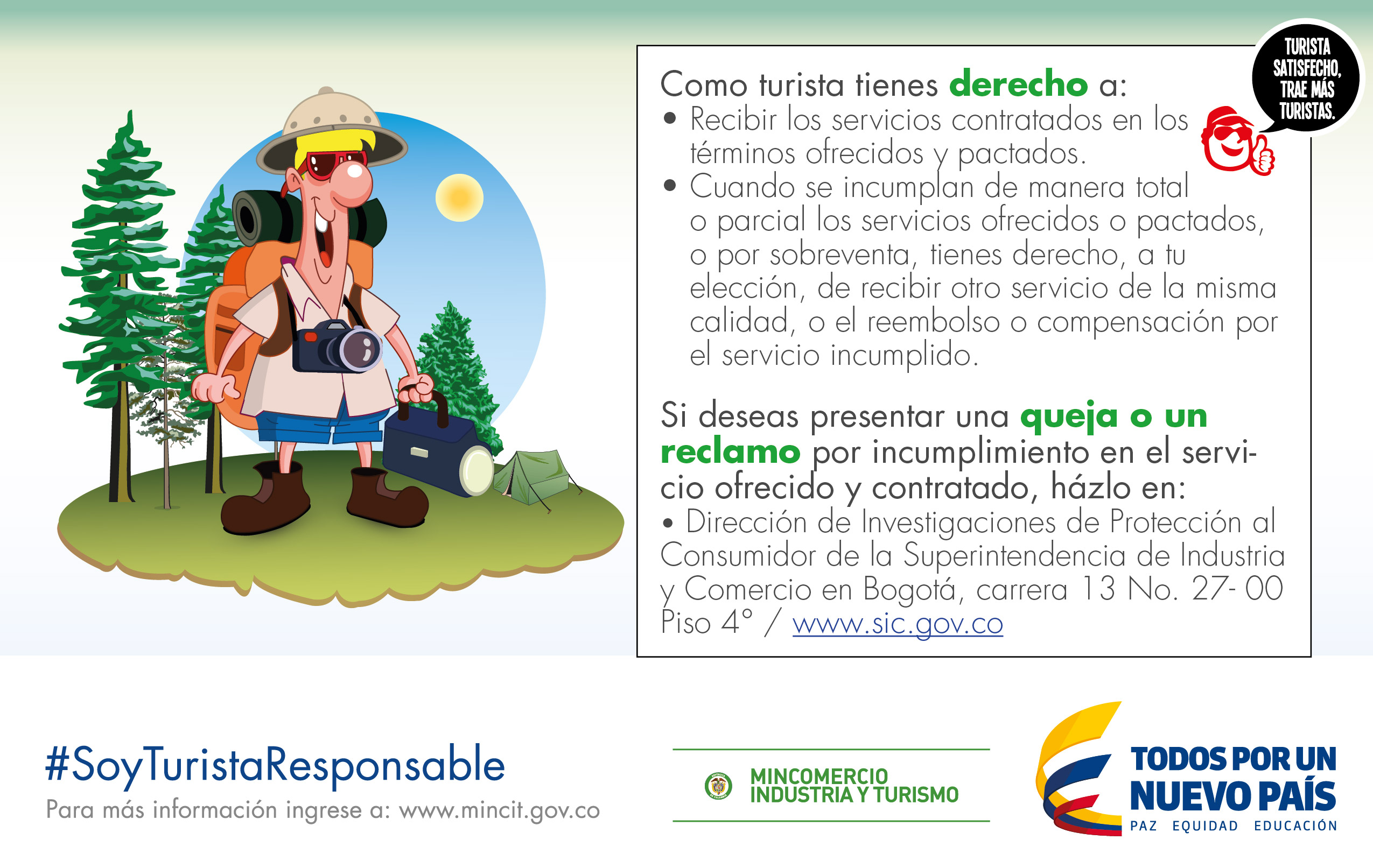 derechos turista